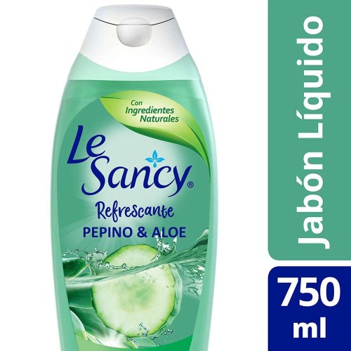 jabon liquido le sancy pepino y aloe